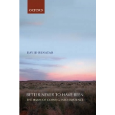  Better Never to Have Been – David Benetar idegen nyelvű könyv