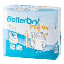 BetterDry Pull-On L8 felnőtt pelenka L méret csomag gyógyászati segédeszköz