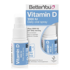 BetterYou Vitamin D1000, szájspray, 15 ml gyógyhatású készítmény