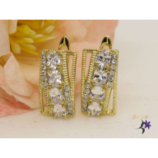  Bettine köves antiallergén fülbevaló 14K fülbevaló