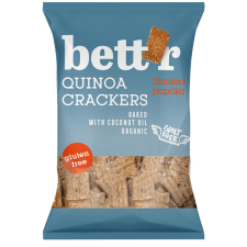  Bettr bio vegán gluténmentes quinoa kréker füstölt paprika 100 g előétel és snack