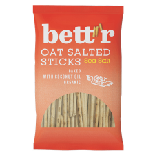 Bettr bio zab pálcika kovásszal tengeri sós 50 g előétel és snack