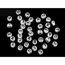  Betűgyöngy - 40 db/csomag gyöngy
