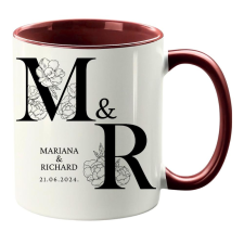  Betűs bögre saját adatokkal Bögre (másik oldalra fotó és felirat kérhető) bögrék, csészék