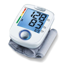 Beurer BC 44 14-19.5 cm csuklókörfogat, LCD fehér-szürke csuklós vérnyomásmérő vérnyomásmérő