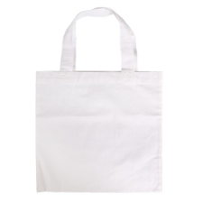  Bevásárlószatyor 29cm x 29cm fehér dekorációs kellék