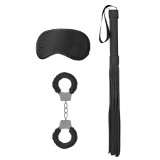  Bevezető Bondage Kit 1 - Fekete bilincs, kötöző