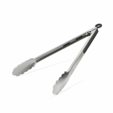  Bewello Grill csipesz - 34 cm - rozsdamentes acél / fekete 56302 konyhai csipesz kerti sütés és főzés