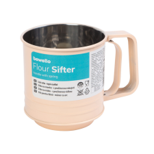 bewello Liszt szita - rugós - 15,5 x 10 x 13,2 cm konyhai eszköz