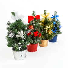 BEWELLO Műfenyő - mini - 4 szín - 30 cm 58007 műfenyő