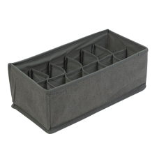bewello TÁROLÓDOBOZ 32X16X11CM 12 ZSEBES SZÖVET bútor