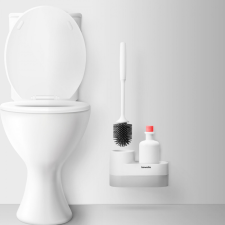 bewello WC kefe szett + tároló - 225 x 100 x 135 mm takarító és háztartási eszköz