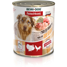 Bewi-Dog baromfi színhúsban gazdag konzerves eledel (6 x 800 g) 4.8kg kutyaeledel