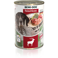 Bewi-Dog szín vadhúsban gazdag konzerves eledel (12 x 400 g) 4.8kg kutyaeledel