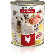Bewi-Dog színtyúkhúsban gazdag konzerves eledel (24 x 800 g) 18.2kg kutyaeledel