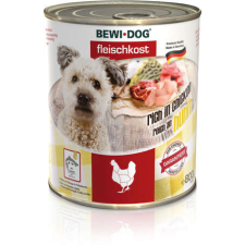 Bewi-Dog színtyúkhúsban gazdag konzerves eledel (6 x 800 g) 4.8 kg kutyaeledel