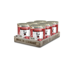 Bewital Bewi-Dog Színhús marhahúsban gazdag konzerv 6x800g kutyaeledel