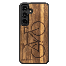 Bewood Bicycle Limba tok Samsung Galaxy S24 - barna tok és táska