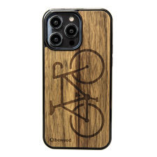 Bewood Bike Limba tok iPhone 15 Pro Max - barna tok és táska