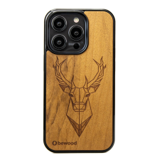 Bewood Deer Imbuia tok iPhone 15 Pro - barna tok és táska