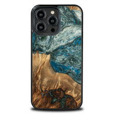 Bewood Planets Earth tok iPhone 15 Pro Max - barna-kék tok és táska