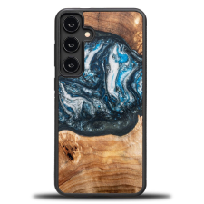 Bewood Planets Earth tok Samsung Galaxy S24 Plus - barna-kék tok és táska