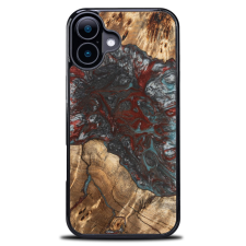 Bewood Planets Pluto tok iPhone 16 Plus - barna-szürke tok és táska