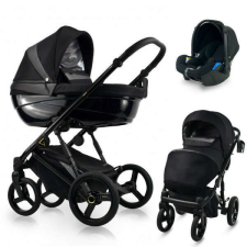 Bexa Glamour 3in1 multifunkciós babakocsi - Black + K2 Kite babakocsi