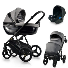 Bexa Glamour 3in1 multifunkciós babakocsi - Gray + K2 Kite babakocsi