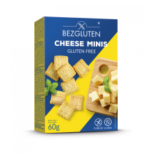  Bezgluten gluténmentes sajtos mini falatkák 60 g reform élelmiszer