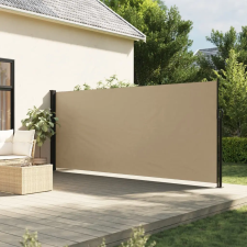  Bézs behúzható oldalsó napellenző 180 x 600 cm kerti bútor