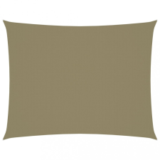  Bézs téglalap alakú oxford-szövet napvitorla 6 x 8 m kerti bútor
