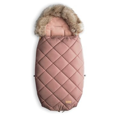 Beztroska Szőrmés bundazsák 110 cm púderrózsaszín babakabát, overál, bundazsák