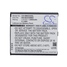 BG530CBU Akkumulátor 2400 mAh mobiltelefon akkumulátor