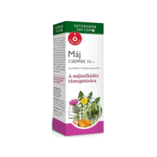 BGB Interherb Kft. Interherb Napi Csepp Máj cseppek 50 ml vitamin és táplálékkiegészítő