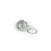 BGM Pro JPP által gyártott olajszint dugó BGM Pro, alumínium CNC Lambretta LI, LIS, SX, TV, DL, GP, J, Lui Ezüst eloxált BGM PRO  Motor alkatrészek Motorblokk alkatrészek