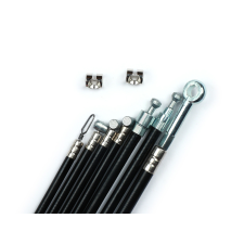 BGM Pro Silk Liner, fekete Vespa PX Lusso (1984-) számára egyéb motorkerékpár alkatrész