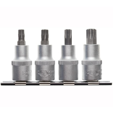 BGS 4 részes T-Star bit dugókulcs készlet, fúrt, T40-T55 dugókulcs