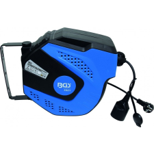 BGS Automata kábeldob, 15 m, 230 V (BGS 3321) kábel és adapter