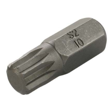 BGS Bordázott bitfej M10, 3/8" hossza: 30mm bitfej készlet