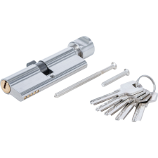  BGS DIY Biztonsági zárbetét, markolatgombbal, 45/45, 90mm (BGS 85290) zár és alkatrészei