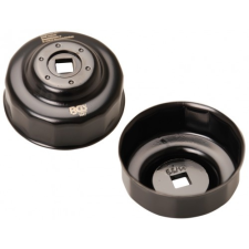 BGS Olajszűrő leszedő kupak, fekete véggel, 65mm autójavító eszköz