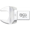 BGS Technic 16 mm villáskulcs fej | cserélhető fejű nyomatékkulcsokhoz (BGS 6901-16)