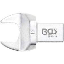 BGS Technic 16 mm villáskulcs fej | cserélhető fejű nyomatékkulcsokhoz (BGS 6901-16) villáskulcs