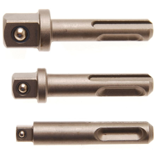 BGS Technic 3 részes dugókulcs adapter SDS fúróhoz (BGS 8214) dugókulcs