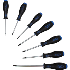 BGS Technic 7 részes Torx csavarhúzó készlet, T10 - T40 (BGS 7846) csavarhúzó