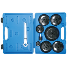 BGS Technic 9 részes olajszűrő leszedő kupak készlet (BGS 1019) olajszűrő