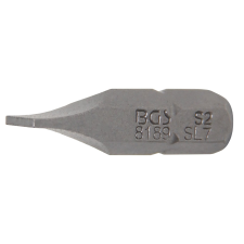 BGS Technic Bit, egyenes 7mm 1/4" (BGS 8189) bitfej készlet