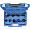 BGS Technic Hornyos kulcs készlet | Külső csapok | KM4 - KM12 | 11 darabos (BGS 8337)
