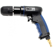 BGS Technic Levegős fúró 10mm-es kulcs nélküli tokmánnyal, kompozit készülékházzal (BGS 8965) pneumatikus szerszám